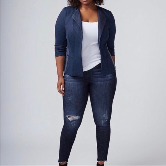 Lane Bryant Jackets & Blazers - Lane Bryant quilted lined blazer